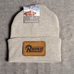 Rams Leather Rectangle Patch NFL (Patch Only)